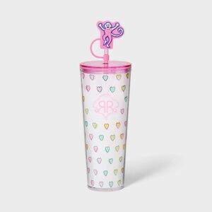 NEW Roller Rabbit x Target disco hearts wave 24 oz tumbler cup